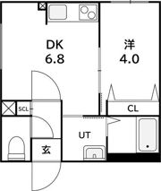 ラフィーネ発寒南IIIの間取り画像