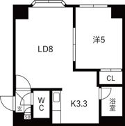 アクアボーン8・8の間取り画像