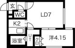 フロンティアの間取り画像