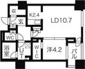 プライムメゾン南2条の間取り画像