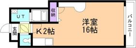 クレステージ北32の間取り画像