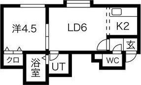 ヴィオレッテIIの間取り画像