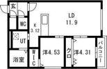 AYA 23の間取り画像