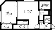 PISO218Fの間取り画像