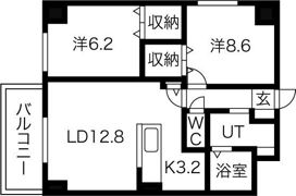 MODENA近代美術館の間取り画像