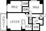 MODENA近代美術館の間取り画像