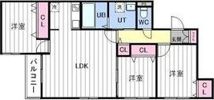 Wistaria福住の間取り画像