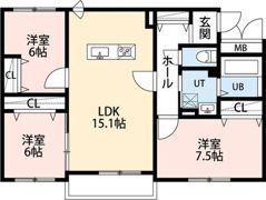 FRANZ TSUKISAMU KOENの間取り画像