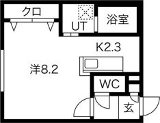 Blanc Noir N9の間取り画像