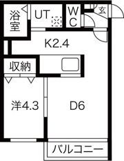 erys南七条の間取り画像