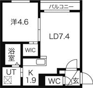 ル・ファール学園前の間取り画像