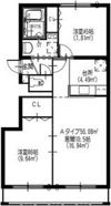 セントポーリアシェリルの間取り画像