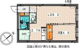 B，bloom 14の間取り画像