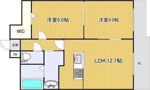 マーヴェラス20の間取り画像