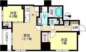ラ・クラッセ札幌ステーションルミエールの間取り画像