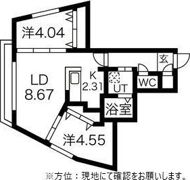 Residence5c（レジデンス5c）の間取り画像