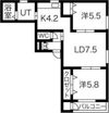 ルーミナス発寒の間取り画像