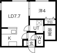 GRANDE 札幌 北大前の間取り画像
