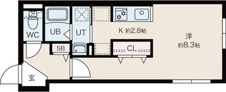 ファランドール幌平橋の間取り画像