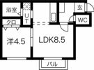 feerique（フェリーク）の間取り画像