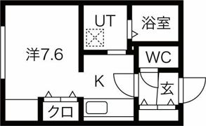 Blossom中島公園（ブロッサム）の間取り画像
