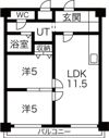 CROSS POINTの間取り画像