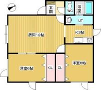 リバーサイド19の間取り画像