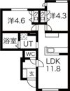 Wood Y.Sの間取り画像