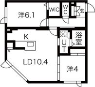 アルファスクエアドミニオン北18条の間取り画像
