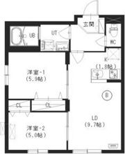 EXCELLENT HOUSE中の島の間取り画像