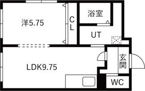 坪川ビルの間取り画像