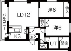 正和マンションの間取り画像