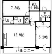 S-FORT豊平三条の間取り画像