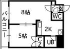 セントポーリア弐番館の間取り画像