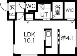 ラ・ビスタ4-12 （La・Vista4-12）の間取り画像