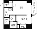 レジデンスタワー札幌の間取り画像