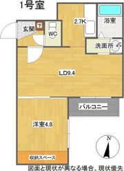 KING HOUSE KANJYODORI HIGASHIの間取り画像
