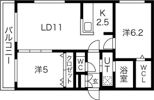 シティプレミア豊平の間取り画像
