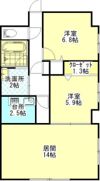 ファーストプレイスの間取り画像