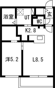 Lejon’s Garden（レージョンズガーデン）の間取り画像