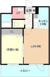 インペリアルエバー中島公園IIの間取り画像