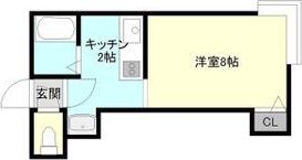 ヴィラ麻生・涼の間取り画像