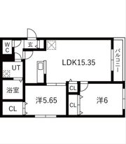 グラフローレの間取り画像
