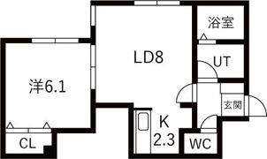 モンターニュの間取り画像