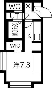 アストラリス平岸の間取り画像