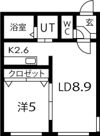 イーシティ山鼻の間取り画像