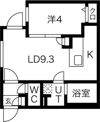 アルファスクエア西28の間取り画像