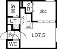 Lato Parco（ラト・パルコ）の間取り画像