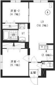 プレシェルト澄川の間取り画像