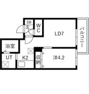 ブリス北円山の間取り画像